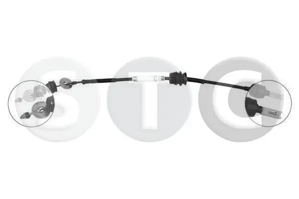 Cable Pull, clutch control (T480161)