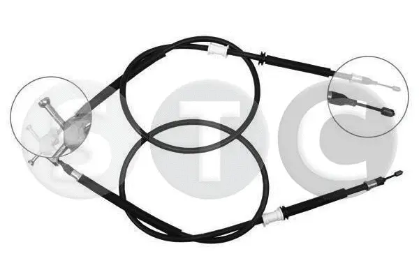 Cable Pull, parking brake (T482519)