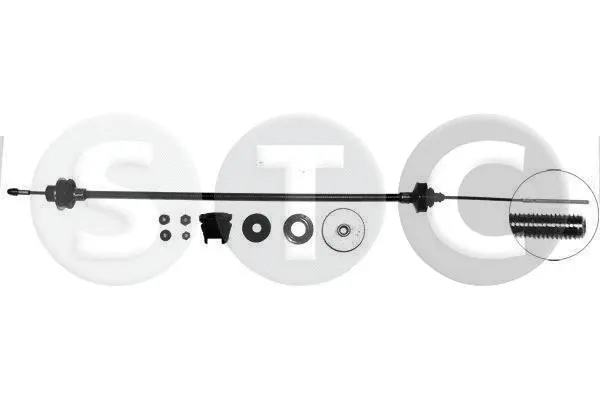 Cable Pull, clutch control (T480716)