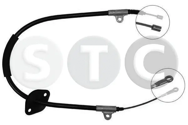 Cable Pull, parking brake (T482354)