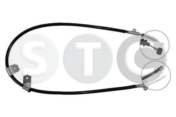 Cable Pull, parking brake (T482331)