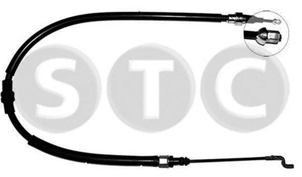 Cable Pull, parking brake (T480395)