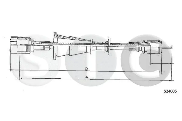 Speedometer Cable (T482974)