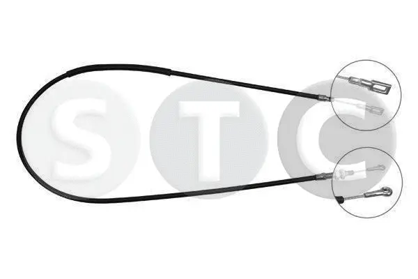 Cable Pull, parking brake (T480400)
