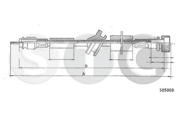 Speedometer Cable (T480918)