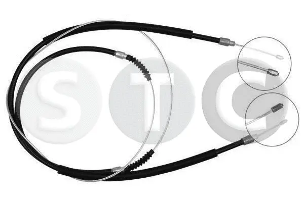 Cable Pull, parking brake (T480828)