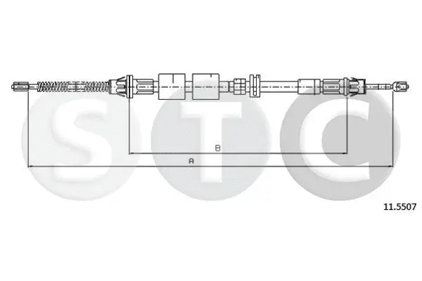 Cable Pull, parking brake (T481800)