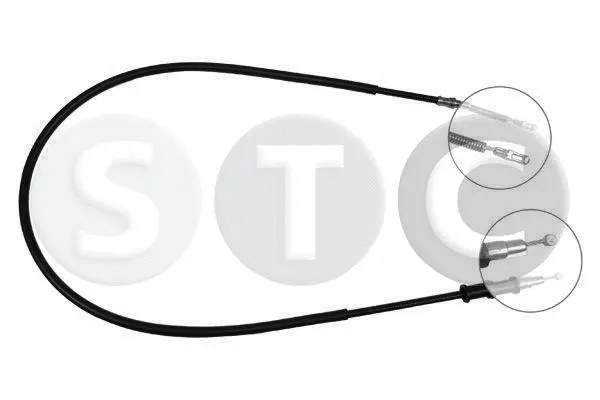 Cable Pull, parking brake (T483909)