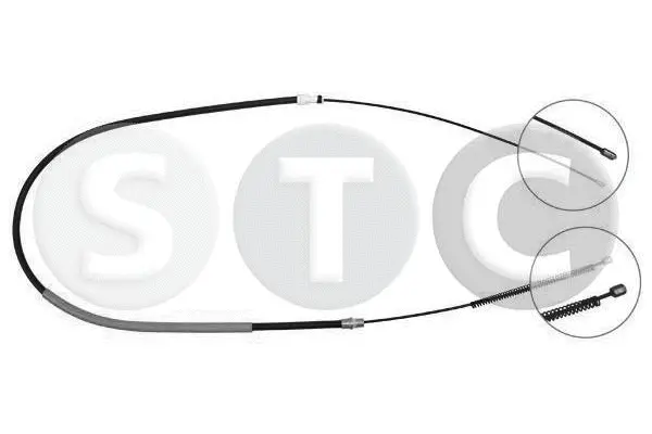 Cable Pull, parking brake (T480030)
