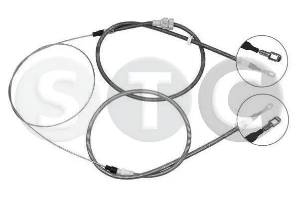 Cable Pull, parking brake (T481751)