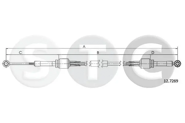 Cable Pull, manual transmission (T481145)