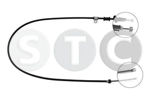 Cable Pull, parking brake (T482251)