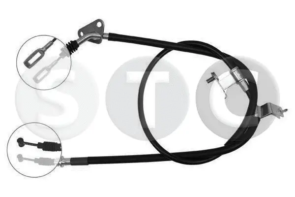 Cable Pull, parking brake (T482218)