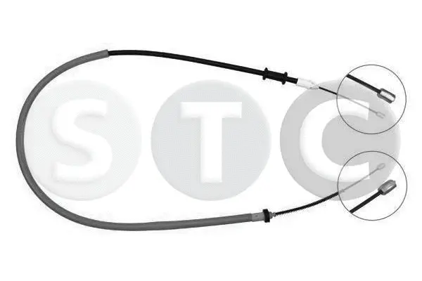 Cable Pull, parking brake (T480334)