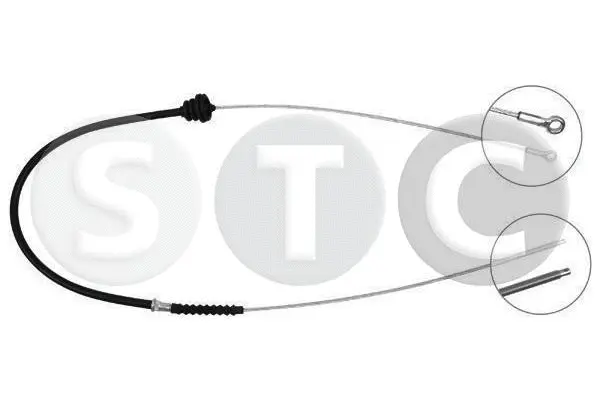 Cable Pull, parking brake (T481010)