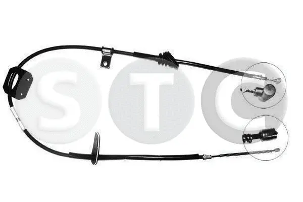 Cable Pull, parking brake (T480235)
