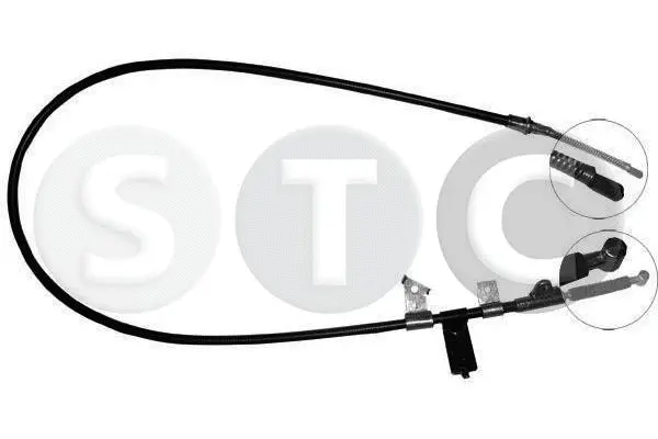 Cable Pull, parking brake (T480266)
