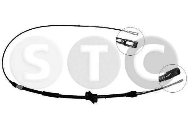 Cable Pull, parking brake (T480549)