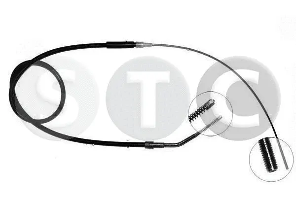Cable Pull, parking brake (T480642)
