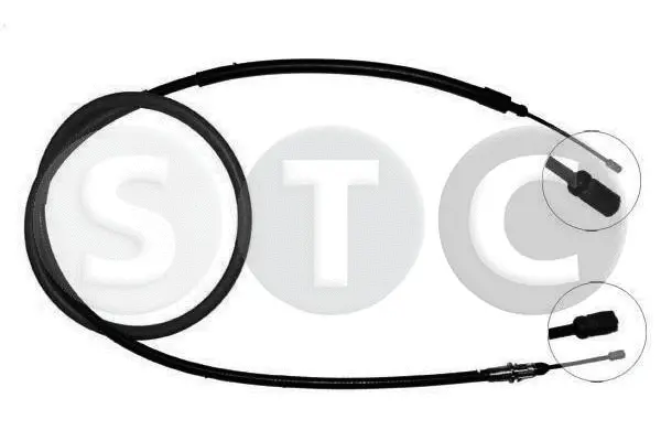 Cable Pull, parking brake (T480832)