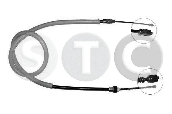 Cable Pull, parking brake (T480435)
