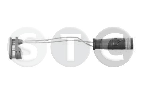 Warning Contact, brake pad wear (T402102)