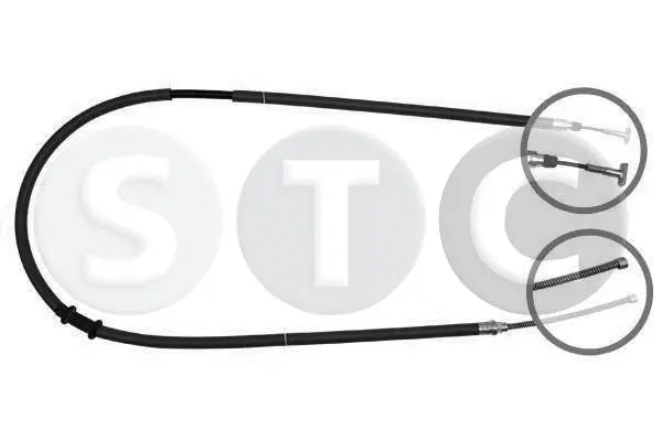 Cable Pull, parking brake (T481356)