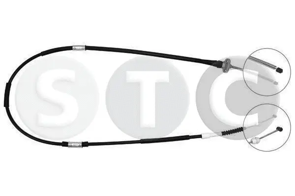Cable Pull, parking brake (T483437)