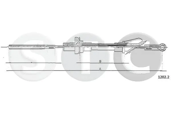 Cable Pull, clutch control (T481057)