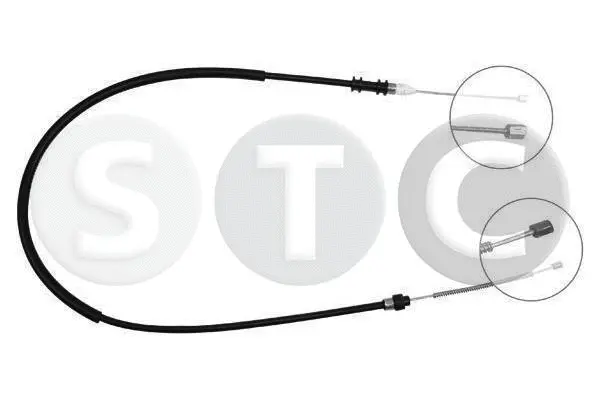 Cable Pull, parking brake (T480330)