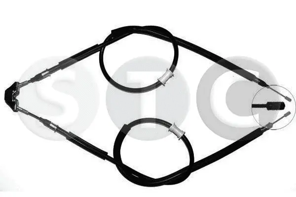 Cable Pull, parking brake (T480382)