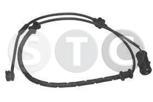 Warning Contact, brake pad wear (T402116)