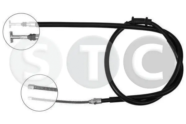 Cable Pull, parking brake (T481329)