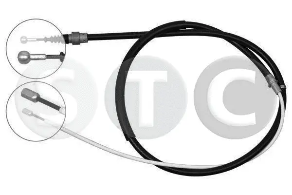 Cable Pull, parking brake (T480580)