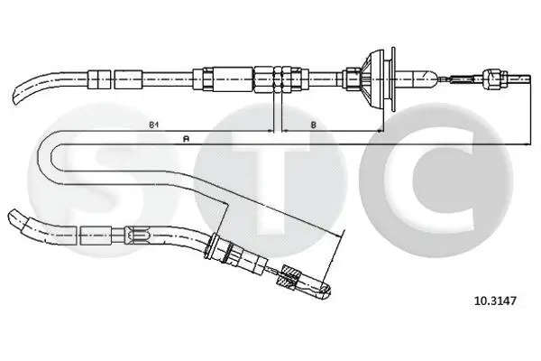 Cable Pull, clutch control (T483637)