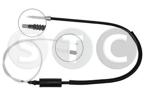 Cable Pull, parking brake (T483055)