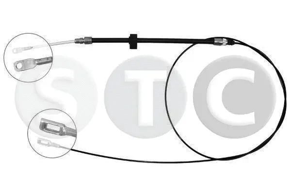 Cable Pull, parking brake (T480083)