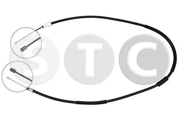 Cable Pull, parking brake (T480819)