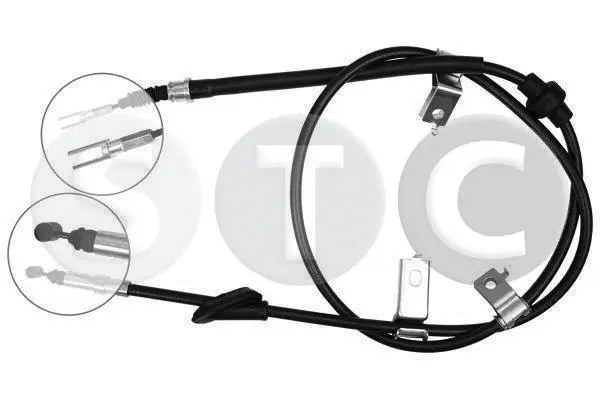 Cable Pull, parking brake (T482167)