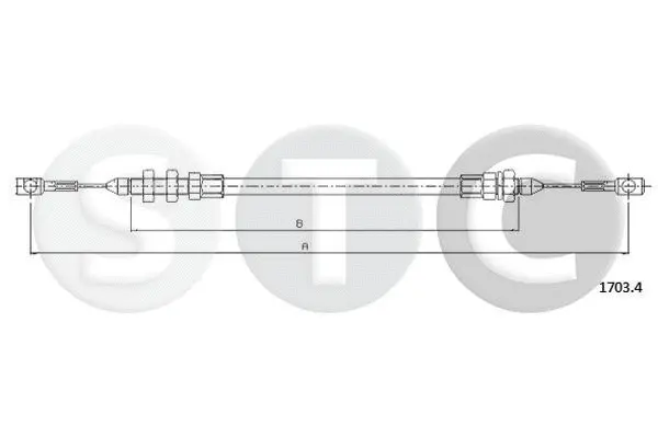 Accelerator Cable (T481524)