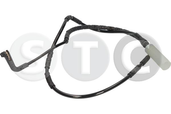 Warning Contact, brake pad wear (T402083)