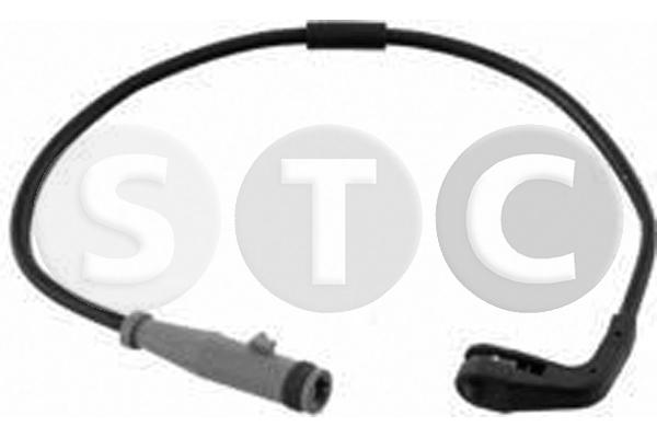 Warning Contact, brake pad wear (T402118)