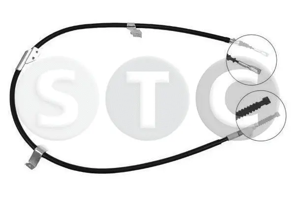 Cable Pull, parking brake (T482313)
