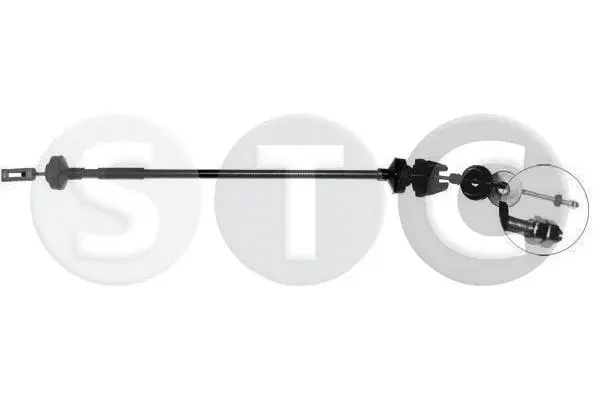 Cable Pull, clutch control (T480038)