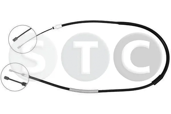 Cable Pull, parking brake (T480820)