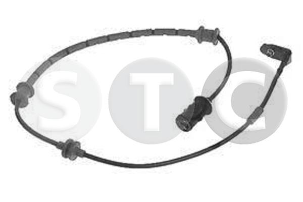 Warning Contact, brake pad wear (T402109)