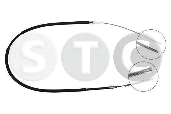 Cable Pull, parking brake (T480127)