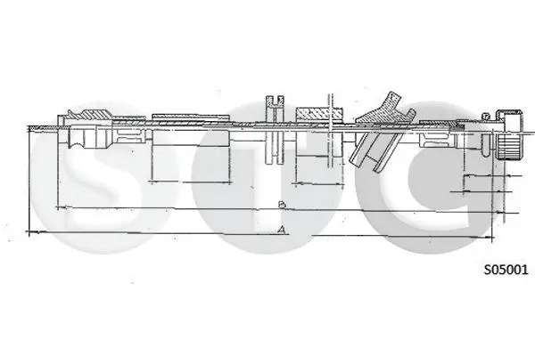 Speedometer Cable (T480915)