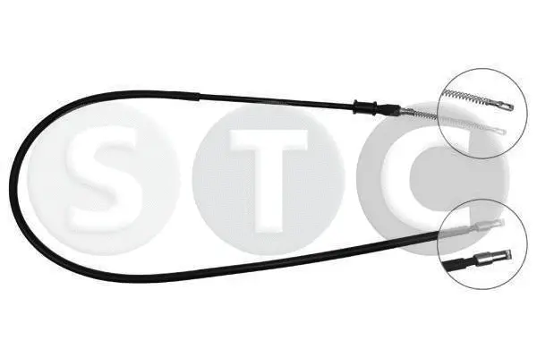 Cable Pull, parking brake (T483908)