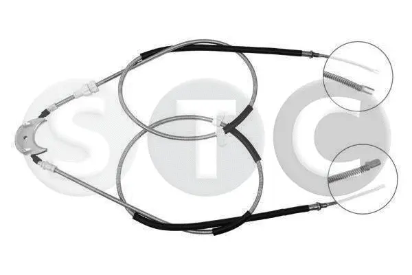 Cable Pull, parking brake (T481784)